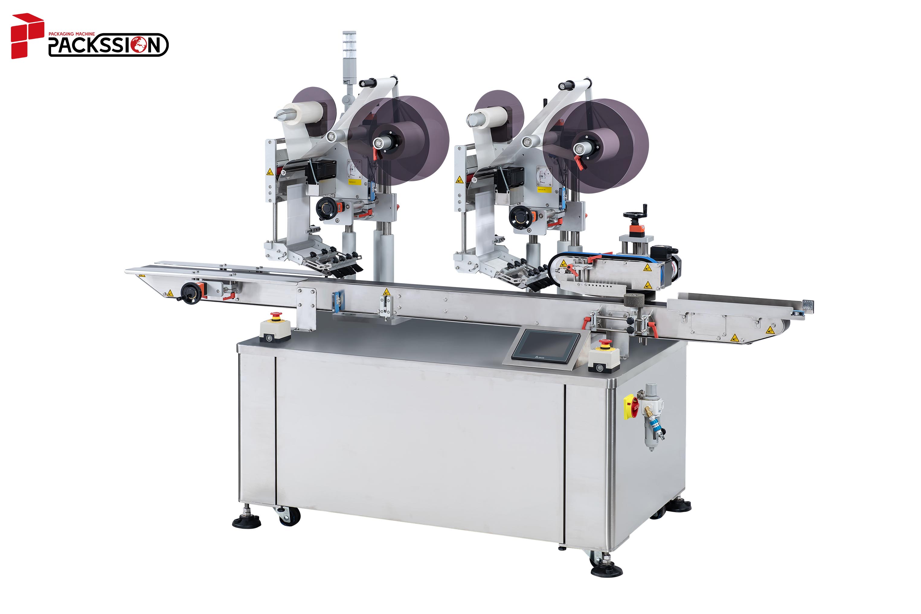Gift Boxes Labeling Solutions: L-Shaped Angle Labeling Machine